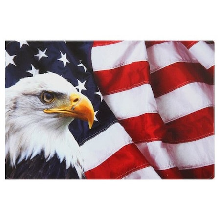 Sunburst Systems Decal Flag Eagle 3 in x 4.5 in, 4-Pack PK 6111